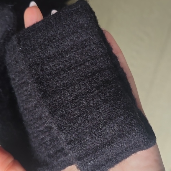 ASOS cold shoulder long sleeve sweater size 22 NWT BLACK - Picture 6 of 7